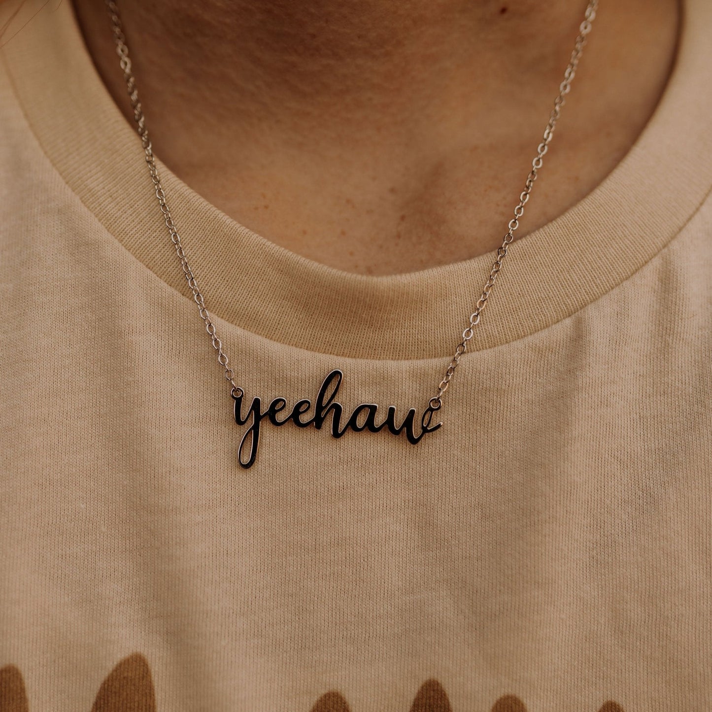 Yee Haw Chain Necklace