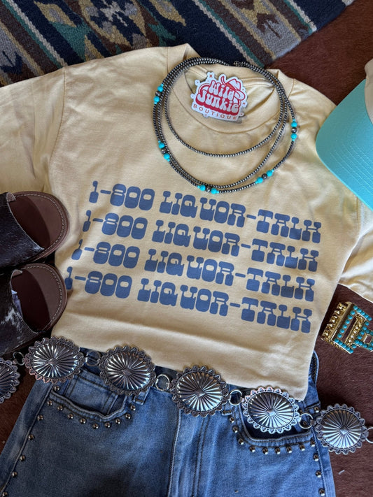 1-800-Liquour-Talk Graphic Tee